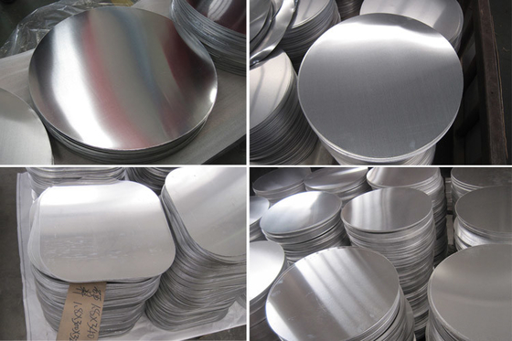 中国 1050の1060の1100の3003のアルミニウム シートの円/円形の金属は炊事用具のために一周します サプライヤー