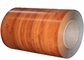 木製の穀物の色によって塗られるアルミニウム コイル1050 1100 3003 PE PVDFのコイルのコーティング サプライヤー