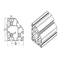 合わせた正方形のアルミニウム放出は産業のための6063 6061の側面図を描く サプライヤー